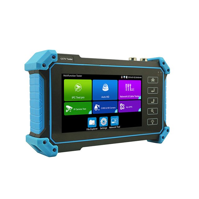 4K H.265 mainstream display 8MP IP/TVI/CVI/AHD/EX-SDI/Analog CCTV Camera Tester