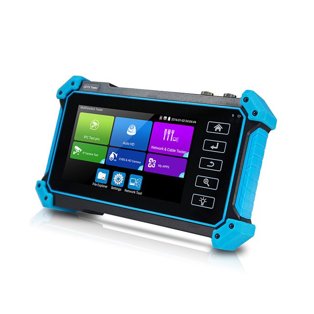 4K H.265 mainstream display 8MP IP/TVI/CVI/AHD/EX-SDI/Analog CCTV Camera Tester