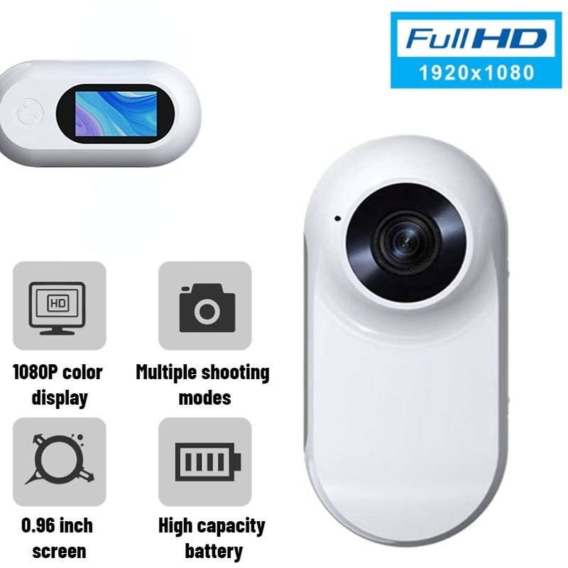 Powerful 360 Rotating Video Record Sports Action 1080p HD Mini Pet Camera With Anti-shake Function For Cycling Climbing