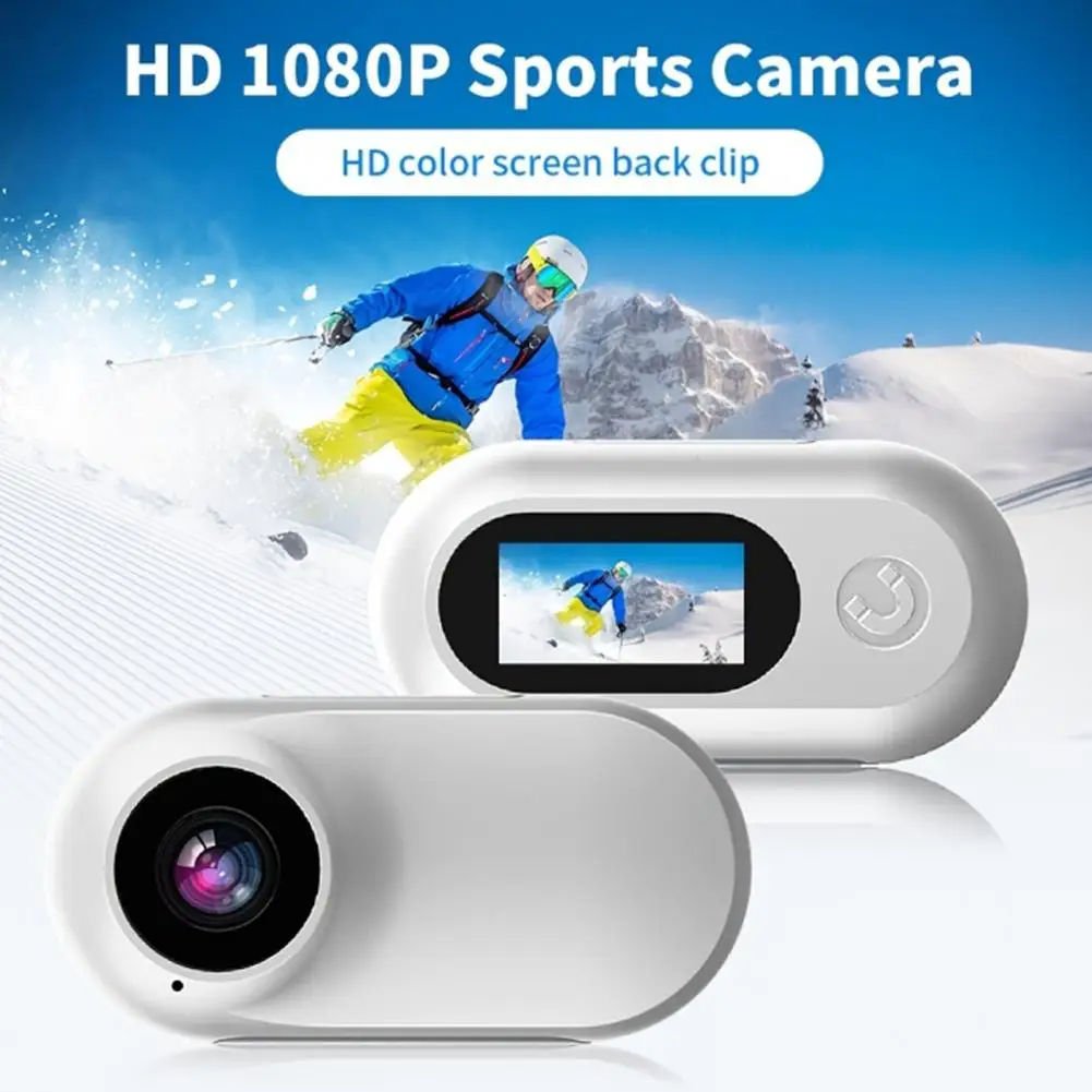 Powerful 360 Rotating Video Record Sports Action 1080p HD Mini Pet Camera With Anti-shake Function For Cycling Climbing
