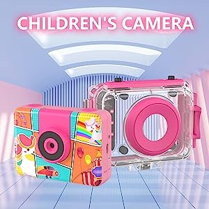 Factory Wholesale 20Mp 1080P Video Waterproof Kids Gift Mini Camera Pool Toy camera