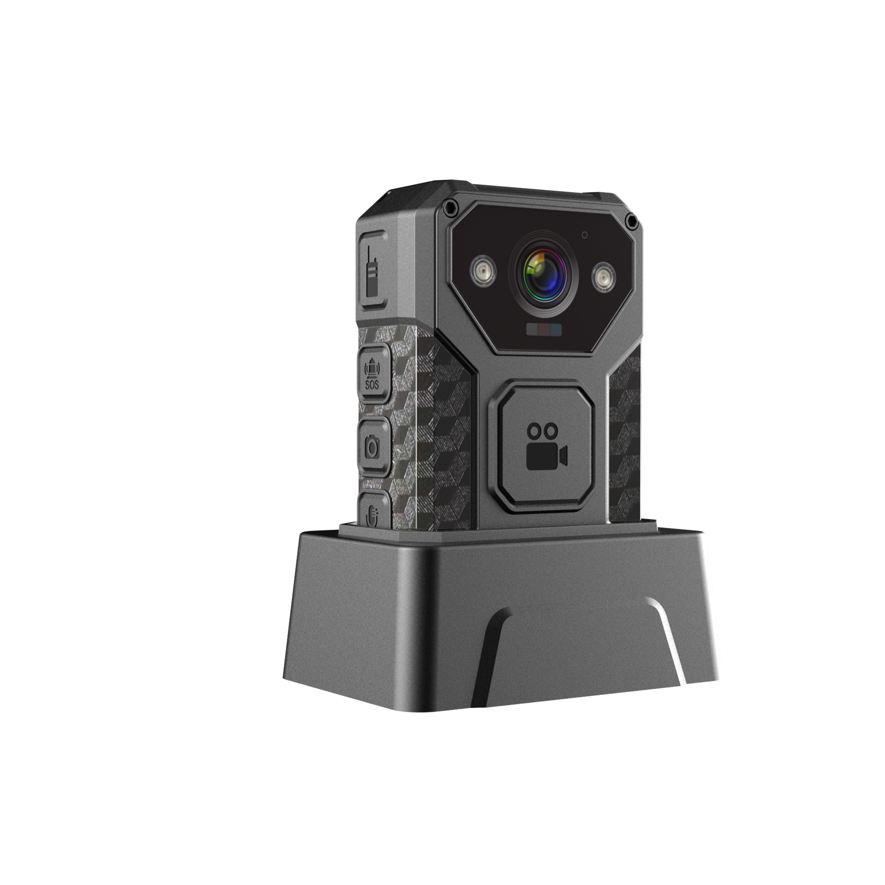 Waterproof 2K Body Camera With Night Vision - Wearable Body camera With Dual Network Syncing For Personal Recording, IP67