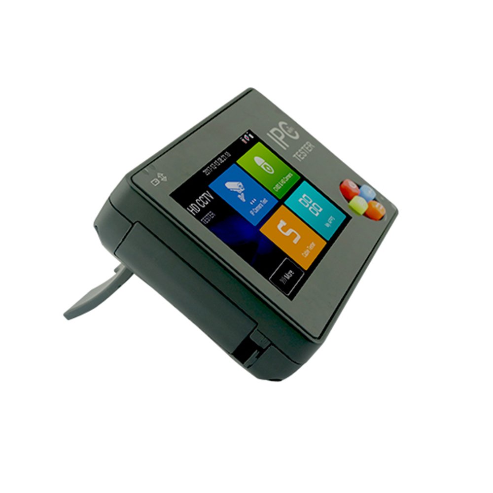 IPC-1800ADH Plus CCTV tester for IP cameras and AHD/CVI/TVI/CVBS analog cctv cameras testing,cable test with LAN and wifi