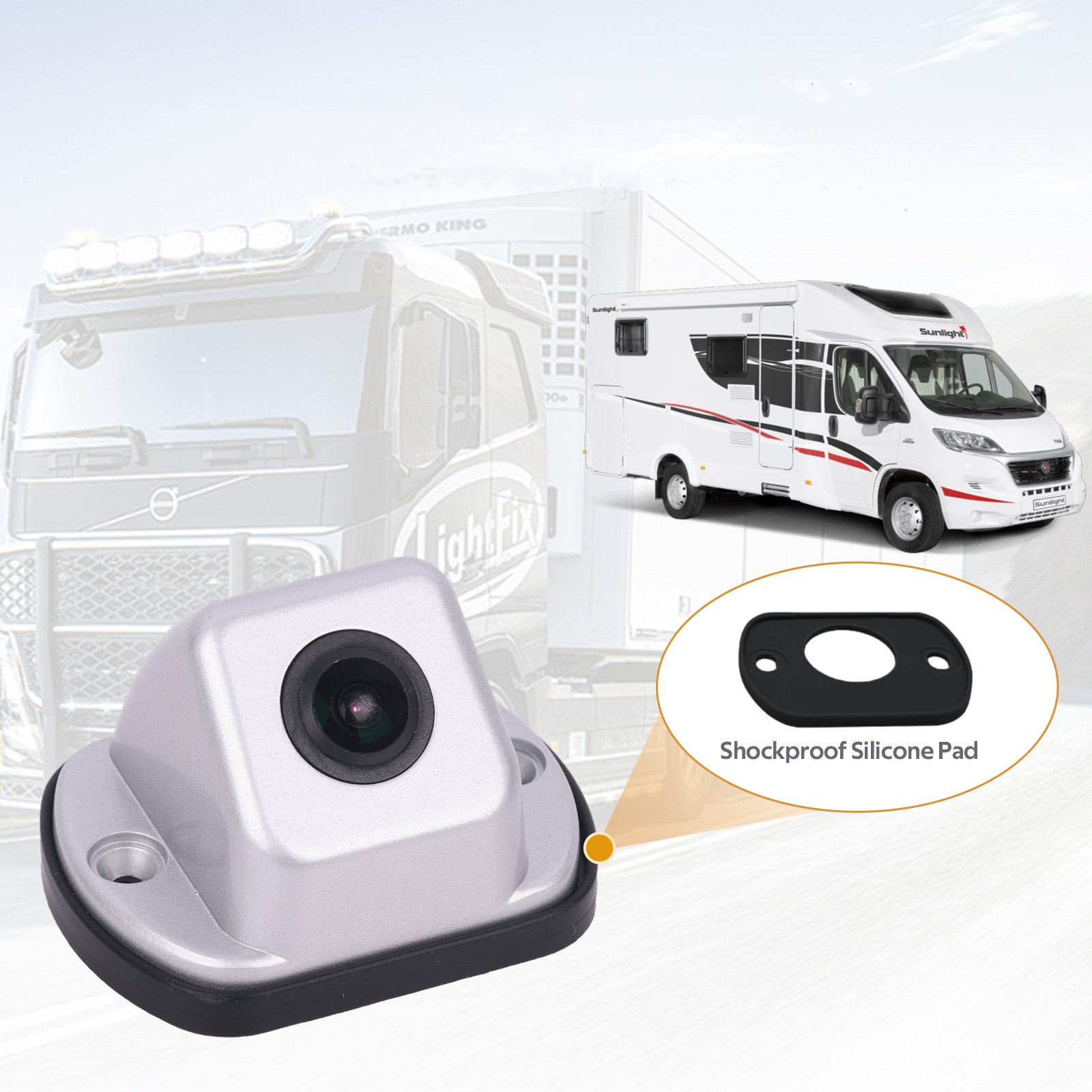 Duty Backup van camera 150 wide angle MINI bus Lorry car camera waterproof IP68 reversing system 1080P AHD car camera for truck