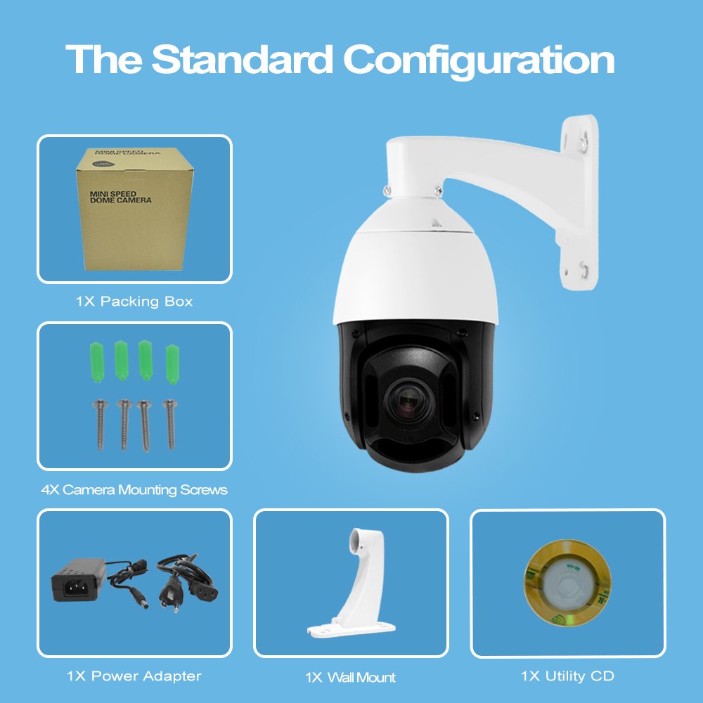 Auto-Cruise RS485 PTZ Security Camera 18X Zoom CVBS 1080P Analog Mini PTZ Outdoor Security Surveillance Cameras