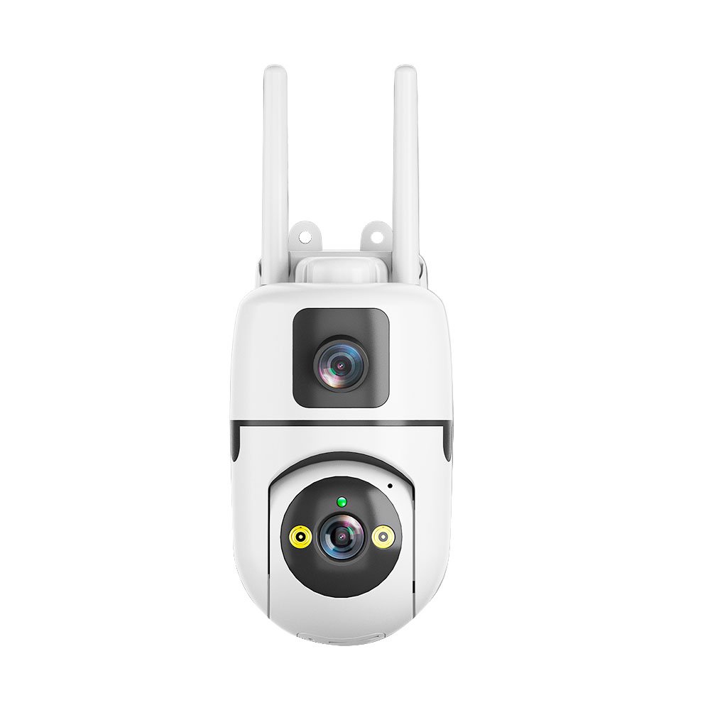 Dual Lens CCTV Camera Ptz Cctv Camera Wifi Home Security Auto Tracking 4mp Wifi Dual Lens Network Camera