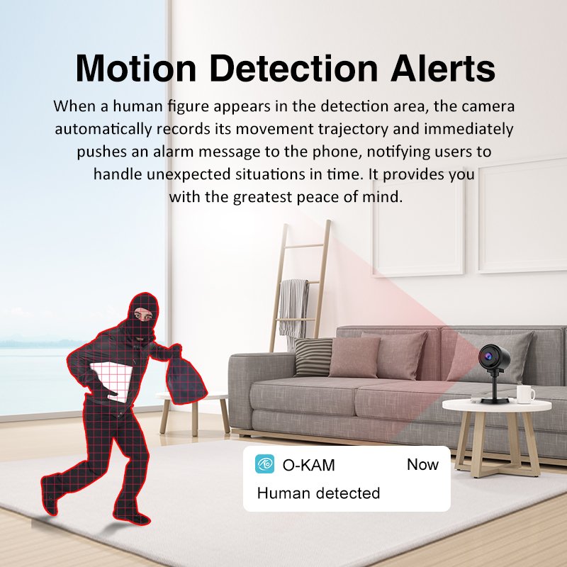 Video Motion Detection Wireless Indoor Mini Wifi Camera Small Video Recorder Night Vision Network Mini Camera For Home Security