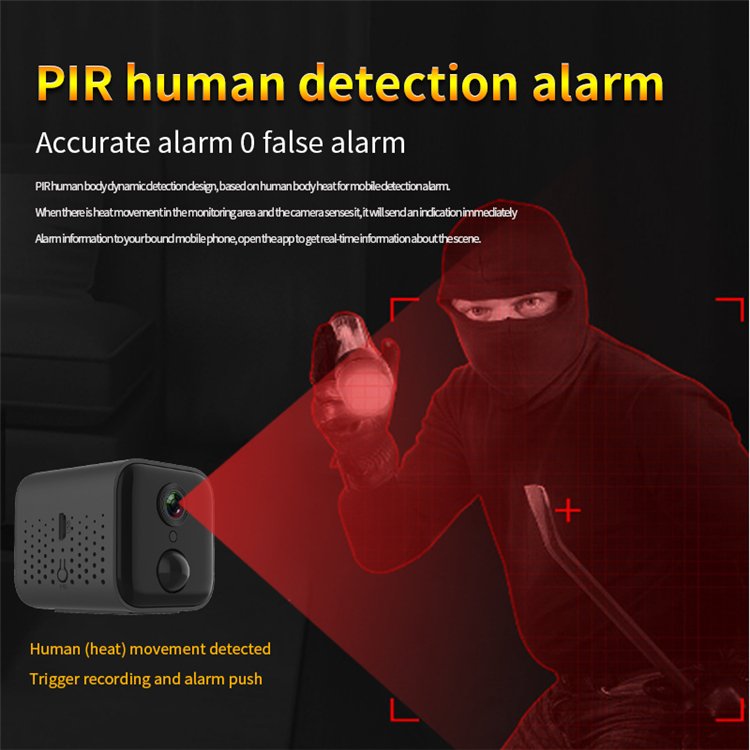 Hot Sale Night Vision Video Recorder Camcorder Network Security Nanny Cam HD 1080P Wifi Small Mini Camera Wireless