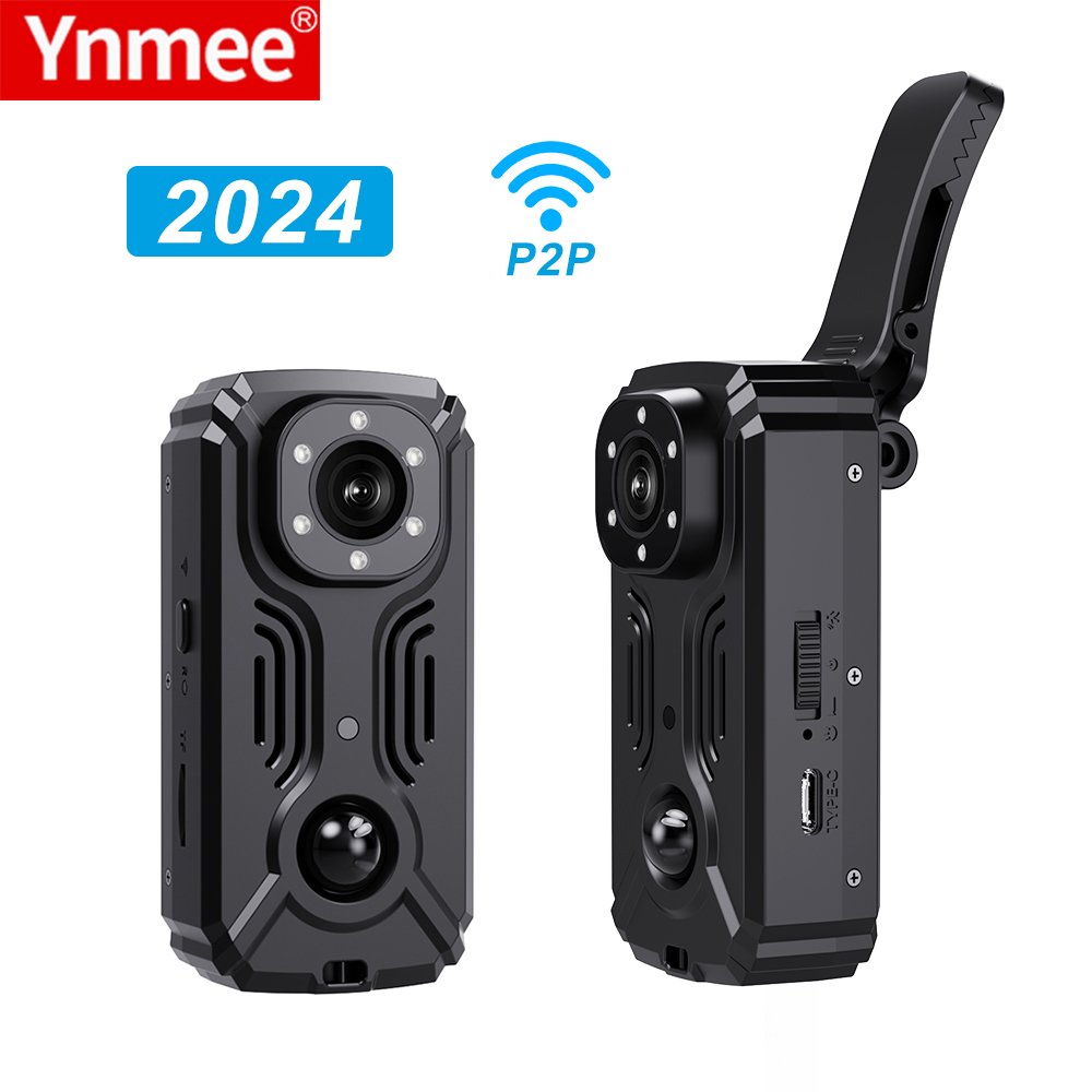 Qiugu Ynmee MD37 HD1080P PIR Camera WIFI Security Camera Mini 360 Degree Rotating Adjustment Base WIFI Body Mini CCTV Camera