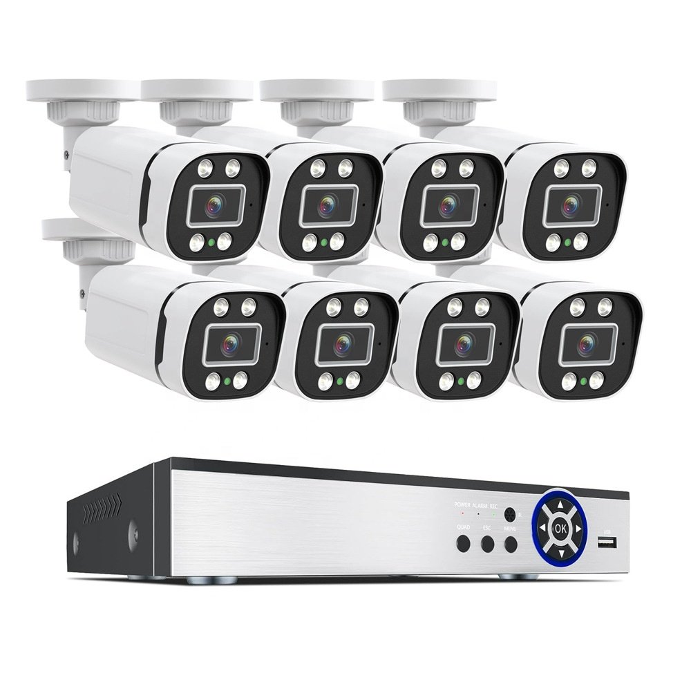 2MP 5MP 4CH AHD Securirty Camera kit HD Wired Outdoor Cameras 5 in 1 DVR AHD DVR Security CCTV Camera System