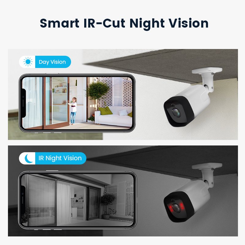OEM IPC HD Outdoor Home Infrared IR Smart Network Video Surveillance Security System CCTV PoE IP Camera