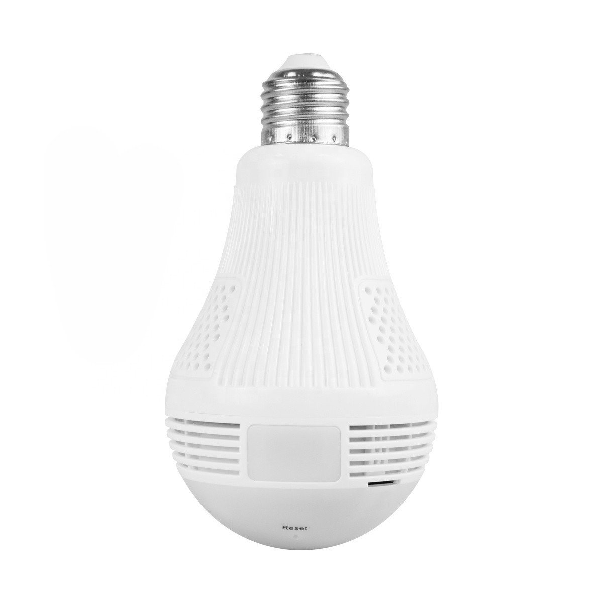 New Verson V380 2MP 1080P Indoor Panoramic 360 Fisheye Night Vision IP Wireless WiFi Led Light Bulb Camera
