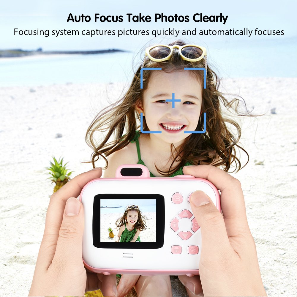 Auto Focus Mini Camera Printer Instant Photo Camera Kids Instant Camera with Printer
