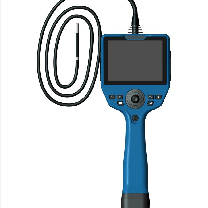 Articulating endoscope inspection camera with 1000,000 pixels, 15--infinity Depth of field, 360 degrees articulation