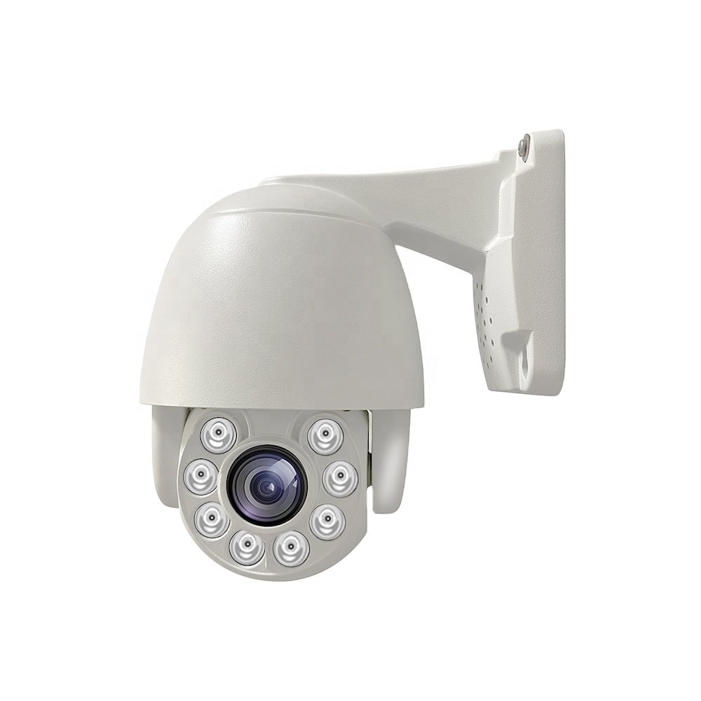 Outdoor 3" 5MP 8MP 5X zoom SONY IMX335 IMX 415 CMOS sensor two way audio mini dome PTZ camera with built-in microphone & speaker