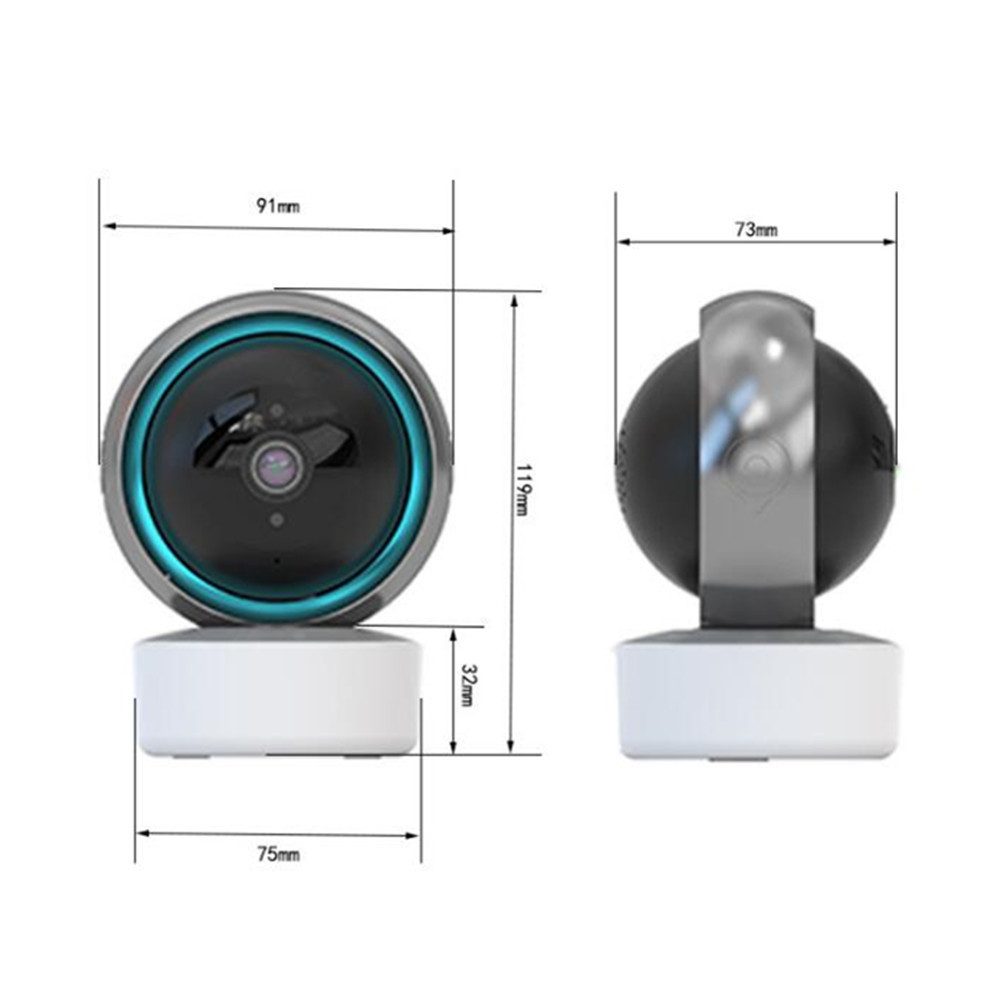 Tuya smart camera Wireless HD Monitoring Camera Home Black Hole Infrared Night Vision Remote mini security camera