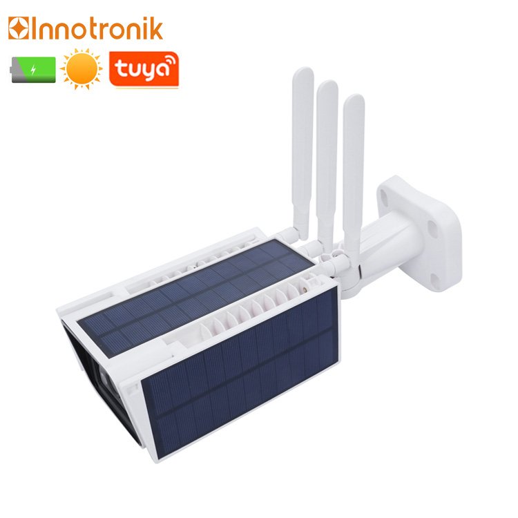Innotronik 1080P Outdoor Surveillance Network Solar Camera GSM Power Rechargeable System Security Mini Wireless Wifi Solar Cam