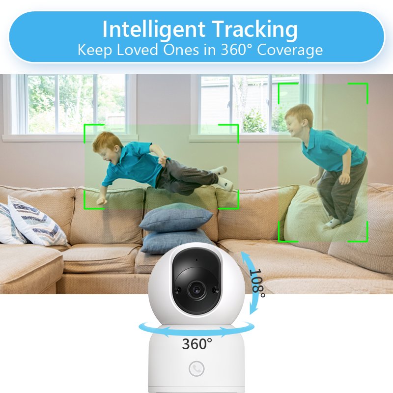 360 Degree Camera Wifi Mini Camera Wireless Wifi IPcamera Home Security Network Security Wifi PTZ Camera