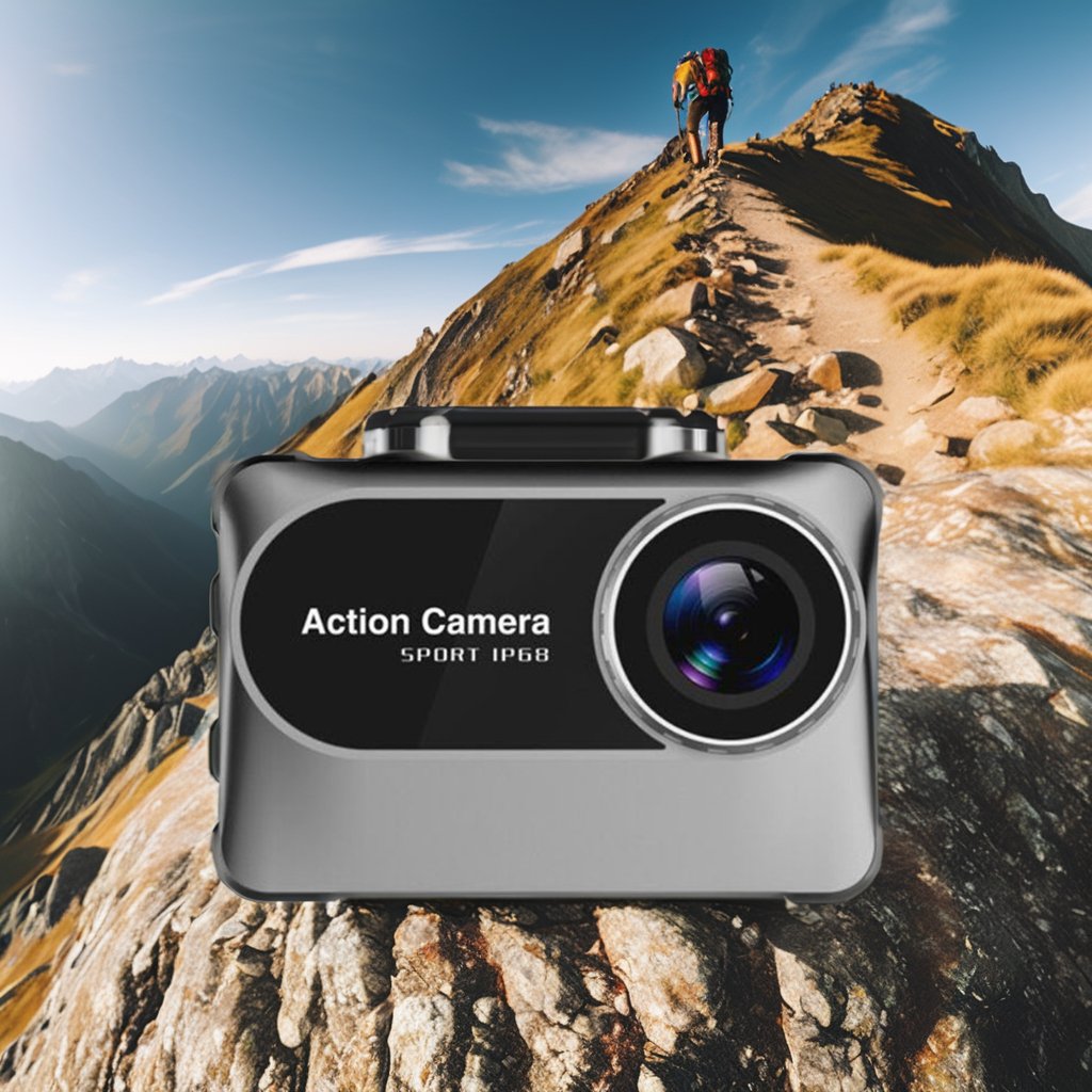 Hot Sale Outdoor Waterproof HD Sports DV Camera New Wireless WiFi Smart Digital Camera with 4K High Definition 10x Optical Zoom