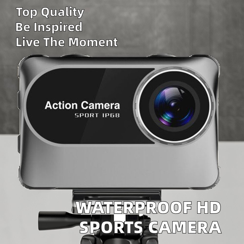 Hot Sale Outdoor Waterproof HD Sports DV Camera New Wireless WiFi Smart Digital Camera with 4K High Definition 10x Optical Zoom