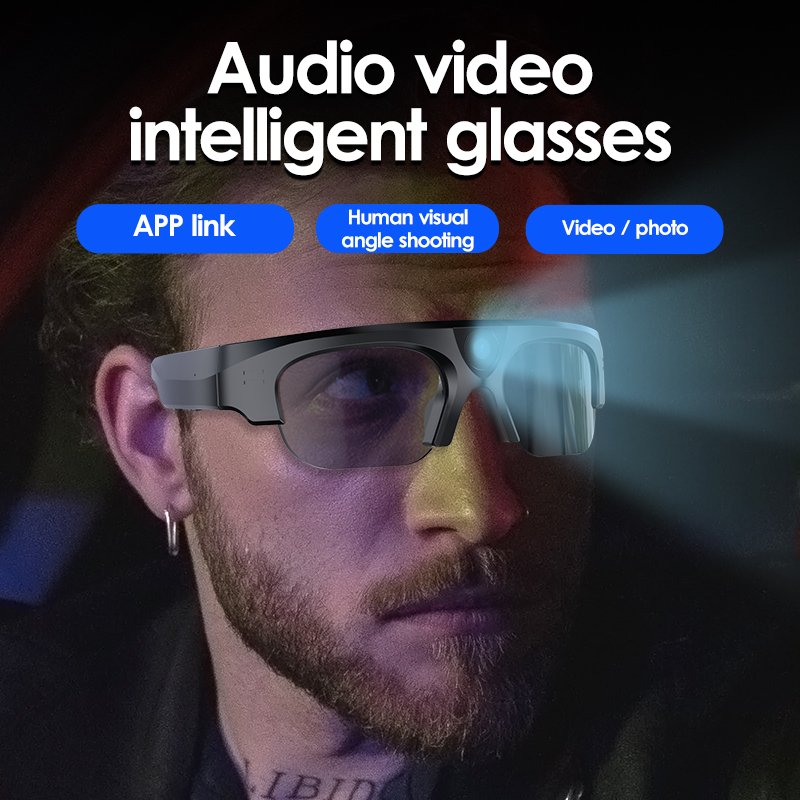 XV17 intelligentes DV Smart glasses with camera smart glasses bt sun glasses For games, driving, outdoor travel, and sports