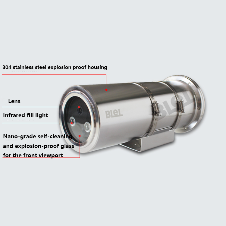 BL-EX320P-I5 HD 2mp Analog Coaxial Camera IR 50m Waterproof IP68 Explosion Proof Box Camera