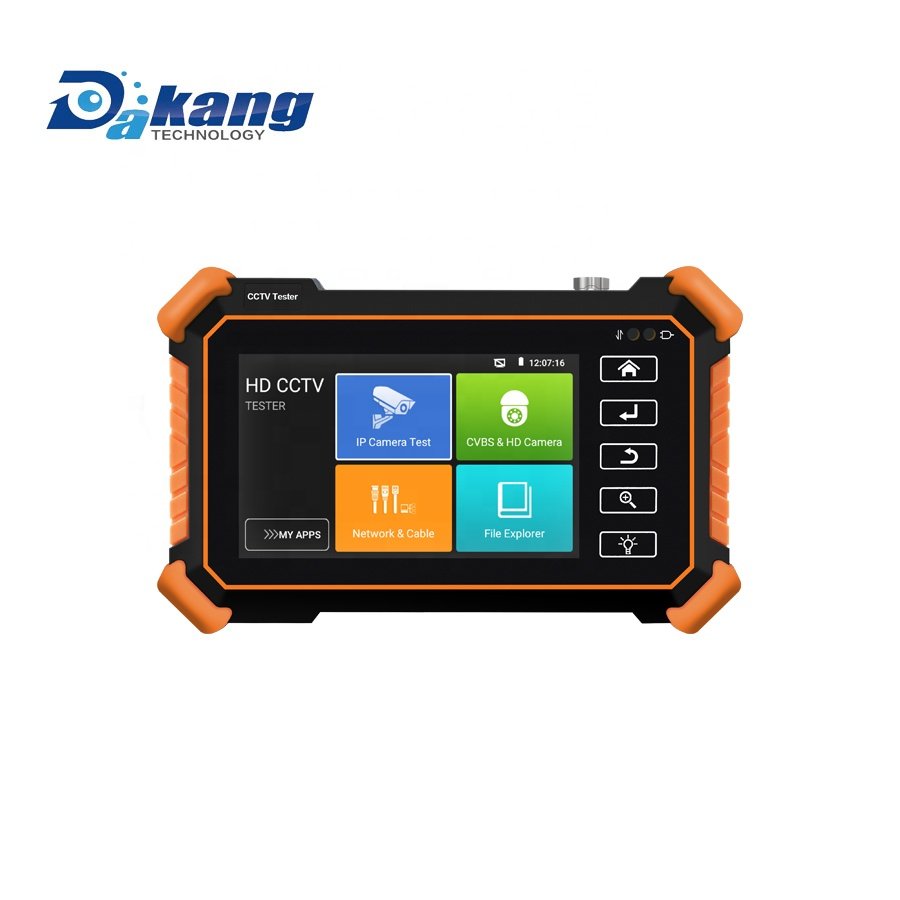 Dakang H.265/H.264 PoE 4K IP+Analog+AHD+CVI+TVI+SDI CCTV Camera Tester