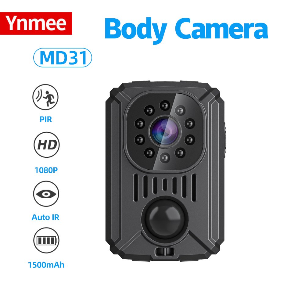 MD31 Mini Body Camera Without Wifi Cameras Infrared Night Version HD 1080P 120 Degree Wide Angle Recorder Mini Camcorders Home