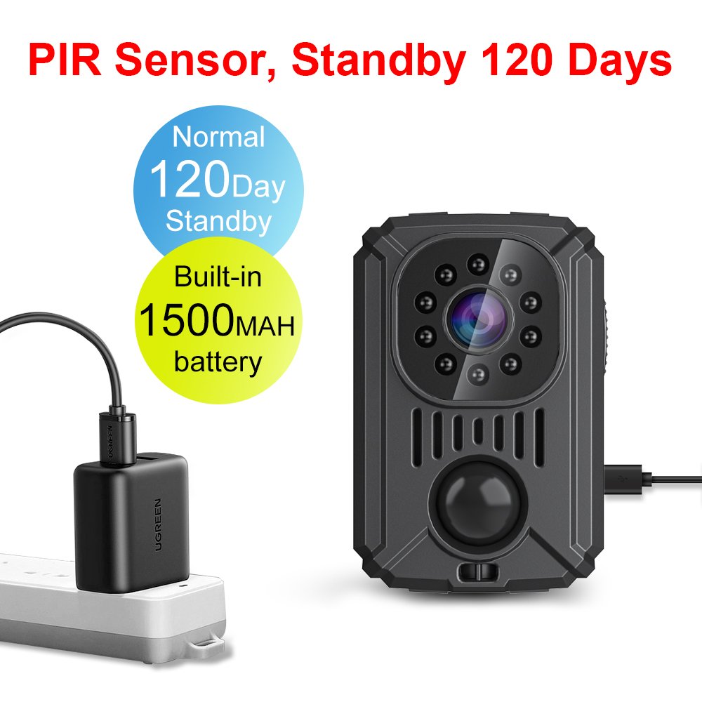 MD31 Mini Body Camera Without Wifi Cameras Infrared Night Version HD 1080P 120 Degree Wide Angle Recorder Mini Camcorders Home