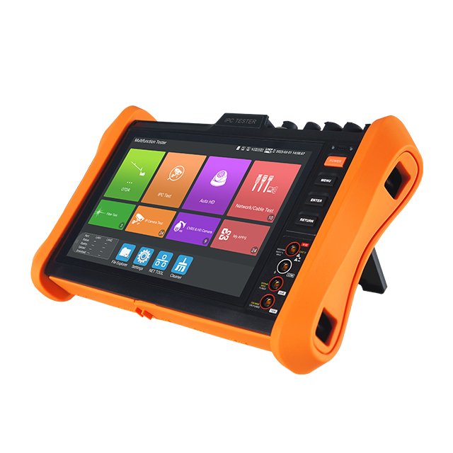 2023 Newest POE++ cheaper 8K IPC tester Analog CVI TVI AHD 8 inch CCTV TESTER H12-ADH