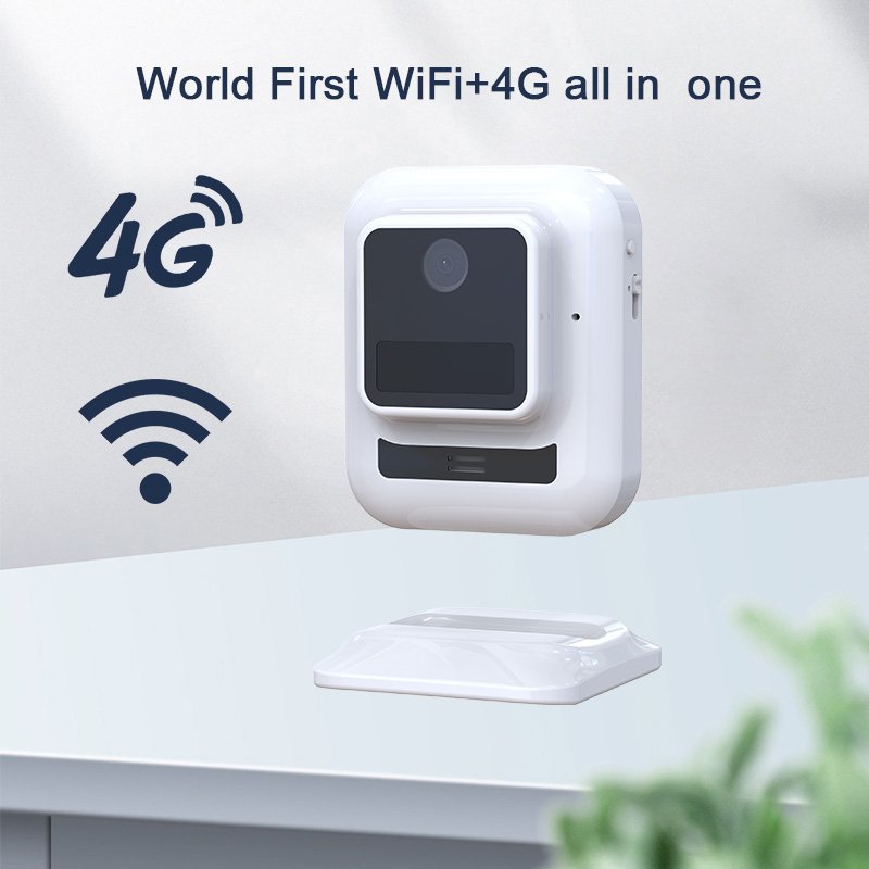 Security Alarm Camera De Surveillance Wireless Camera Outdoors Smart Network Camera 4g/gsm/wifi Wireless Home Wifi OEM 800 Mah