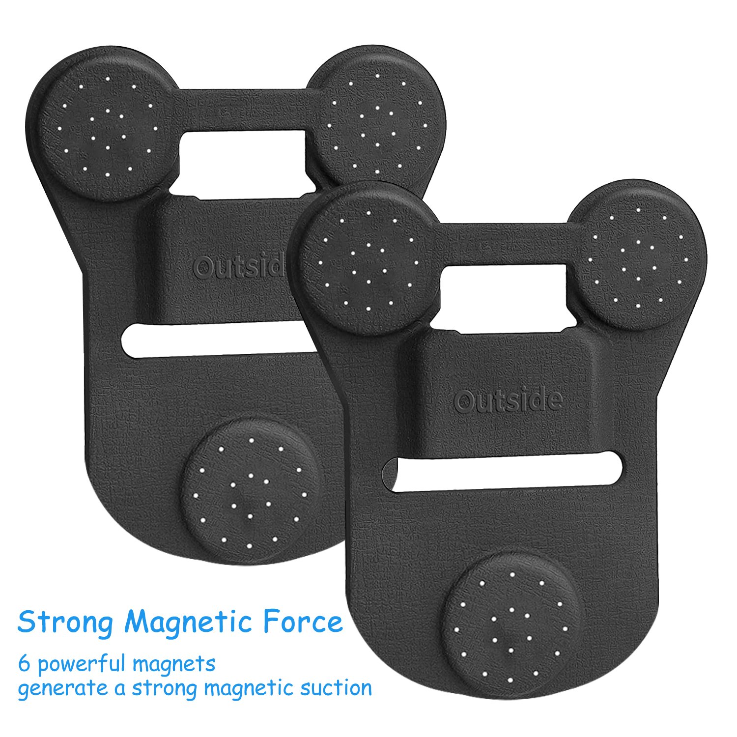 BK01 Magnetic Clamp Magnetic Security Body Camera For All Brand Body Cams With Wearable Clips