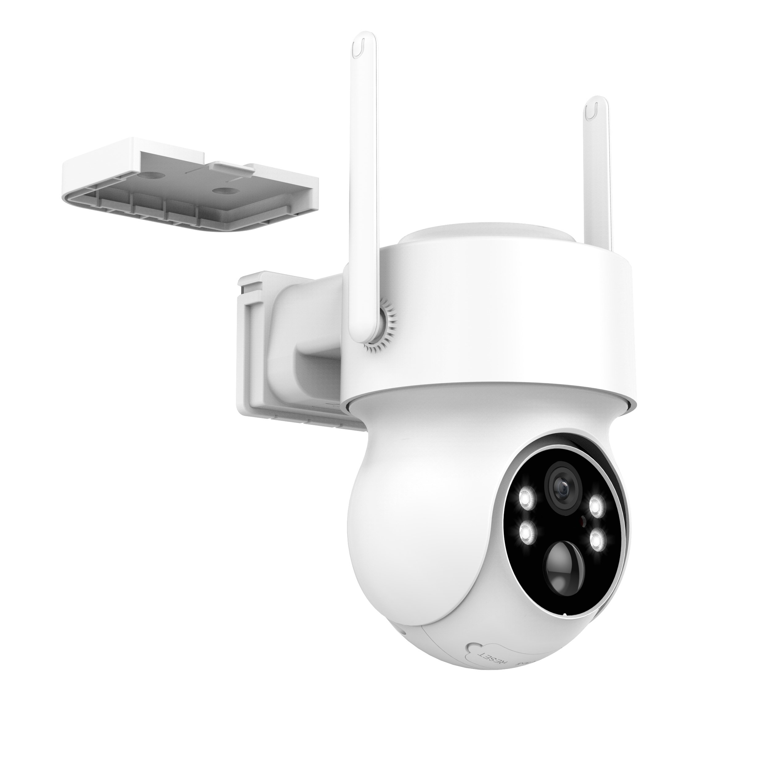 HIKWIFI New Icsee 4MP 1.5 inch Wifi Mini Camera Pir Humanoid Trigger Night Vision Cctv IP Security Solar Powered Camera