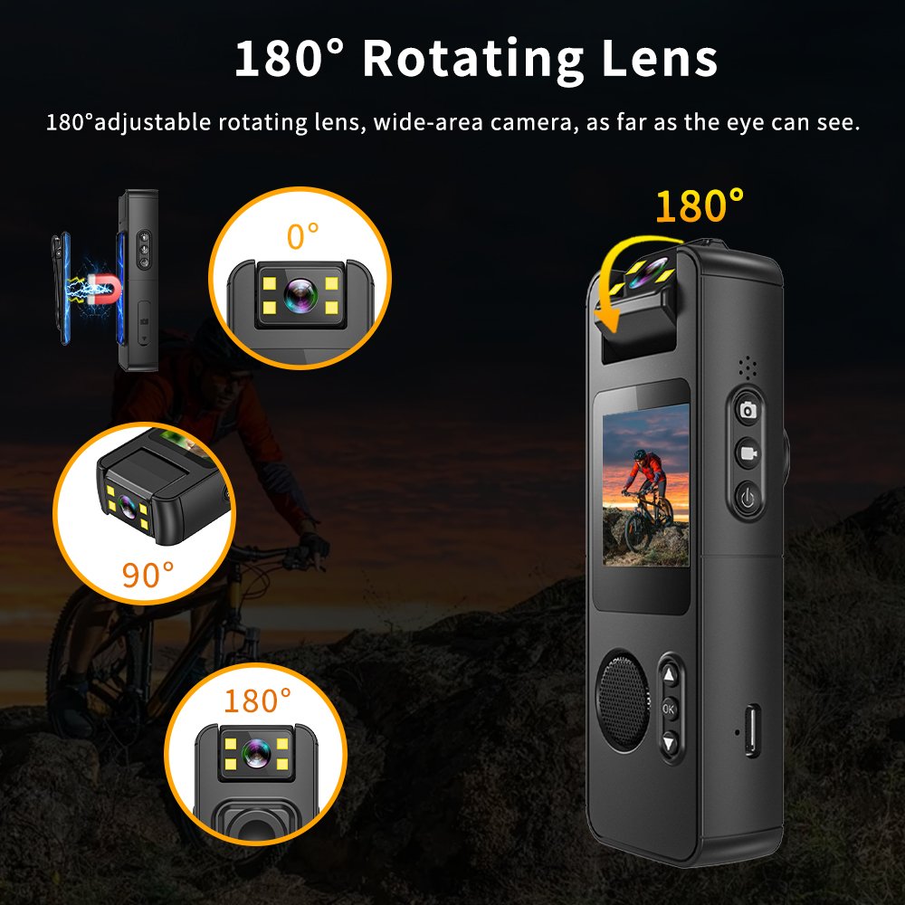 QZT Wireless Recorder Body Camera Audio 1080p Mini Camera wifi Ir Night