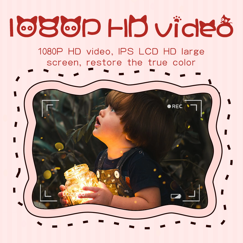 Gift Photographing Children's Toys Digital Birthday Camera Girl HD Print Mini camera Boy