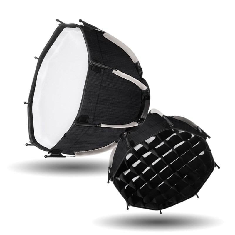Speedlite mini bowen mount 11.8"/30cm Mini Softbox Quick Release & Fold Soft Box Bowens Mount with Speedlight Bracket
