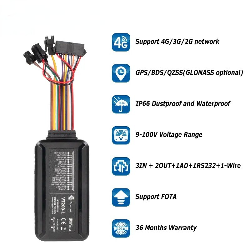 New arrival software fuel management system good 4G private car device engine remote start no sim esim gps auto tracker
