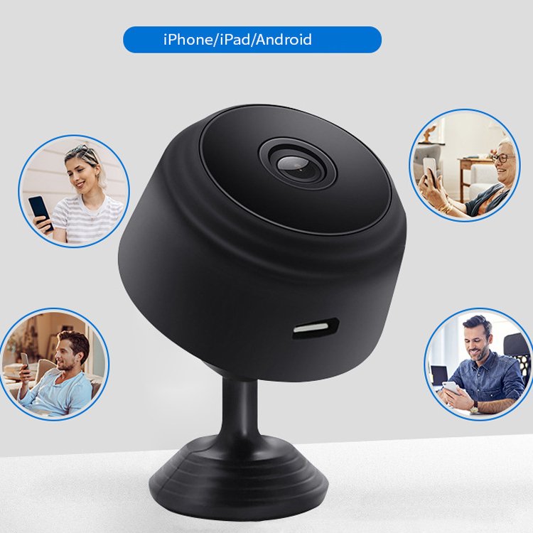 Mini A9 wifi HD remote wireless voice wireless security motion detection playback camera
