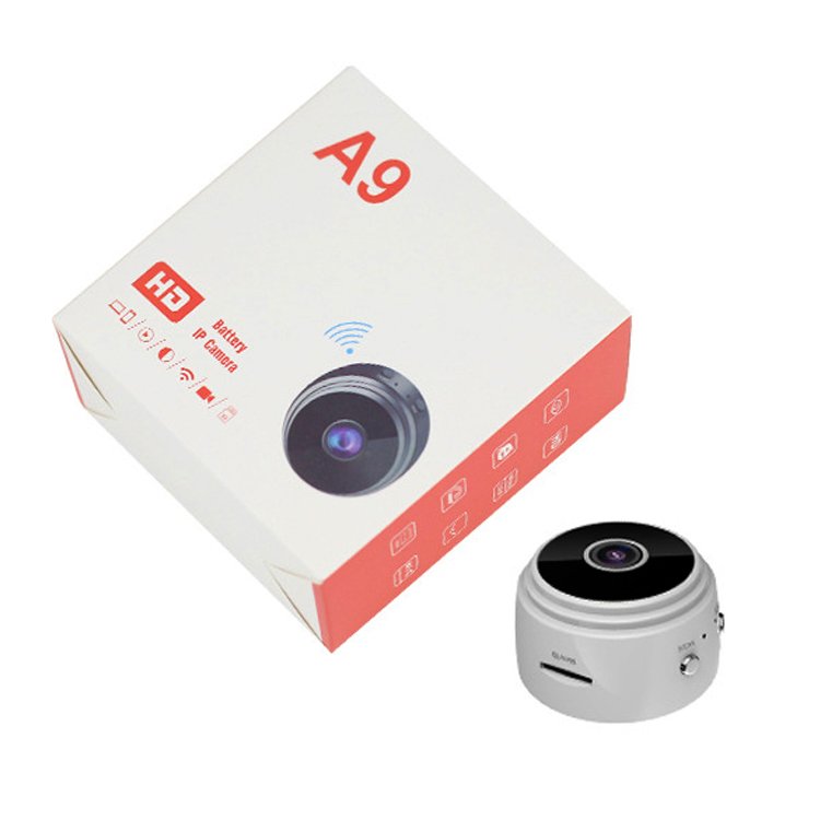 Mini A9 wifi HD remote wireless voice wireless security motion detection playback camera