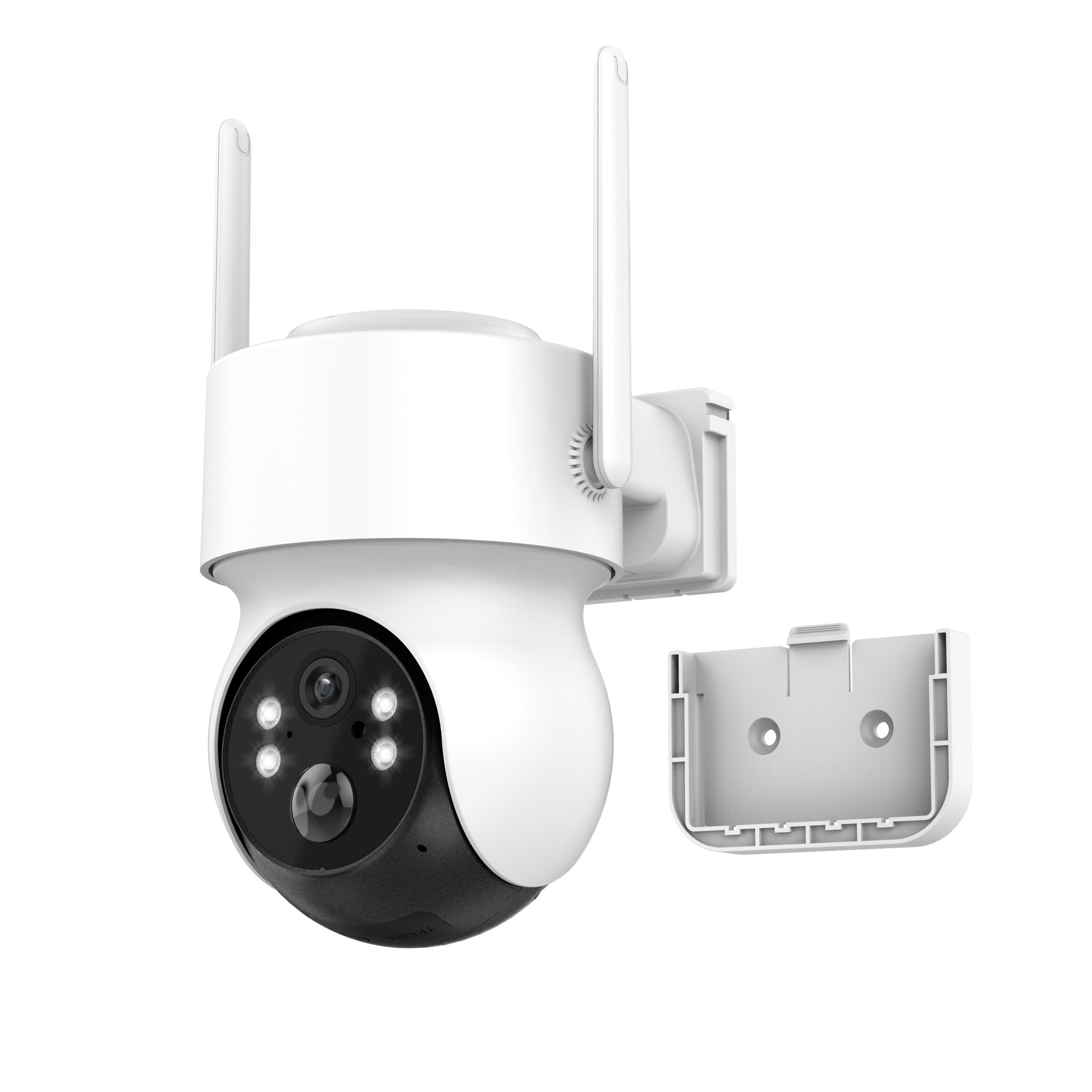 HIKWIFI New Icsee 4MP 1.5 inch Wifi Mini Camera Pir Humanoid Trigger Night Vision Cctv IP Security Solar Powered Camera