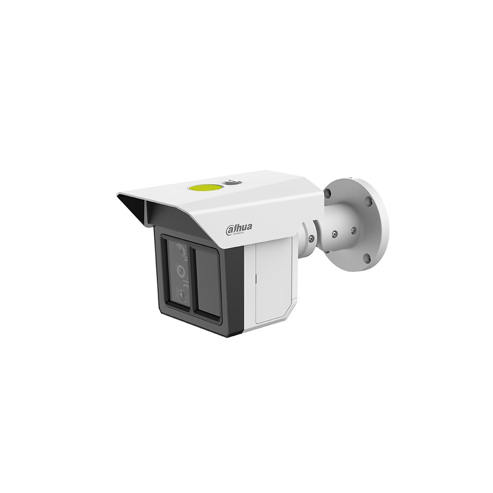 dahua IPC-MFW5241T2-E3-ASE 3 x 2 MP Triple-Sight Perimeter Protection Bullet WizMind Network Camera 100m IR