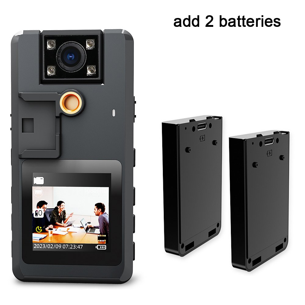A53 1080P Night Vision Infrared Recording Mini Camera With 180 Rotating Camera Motion Detection With Replaceable Battery