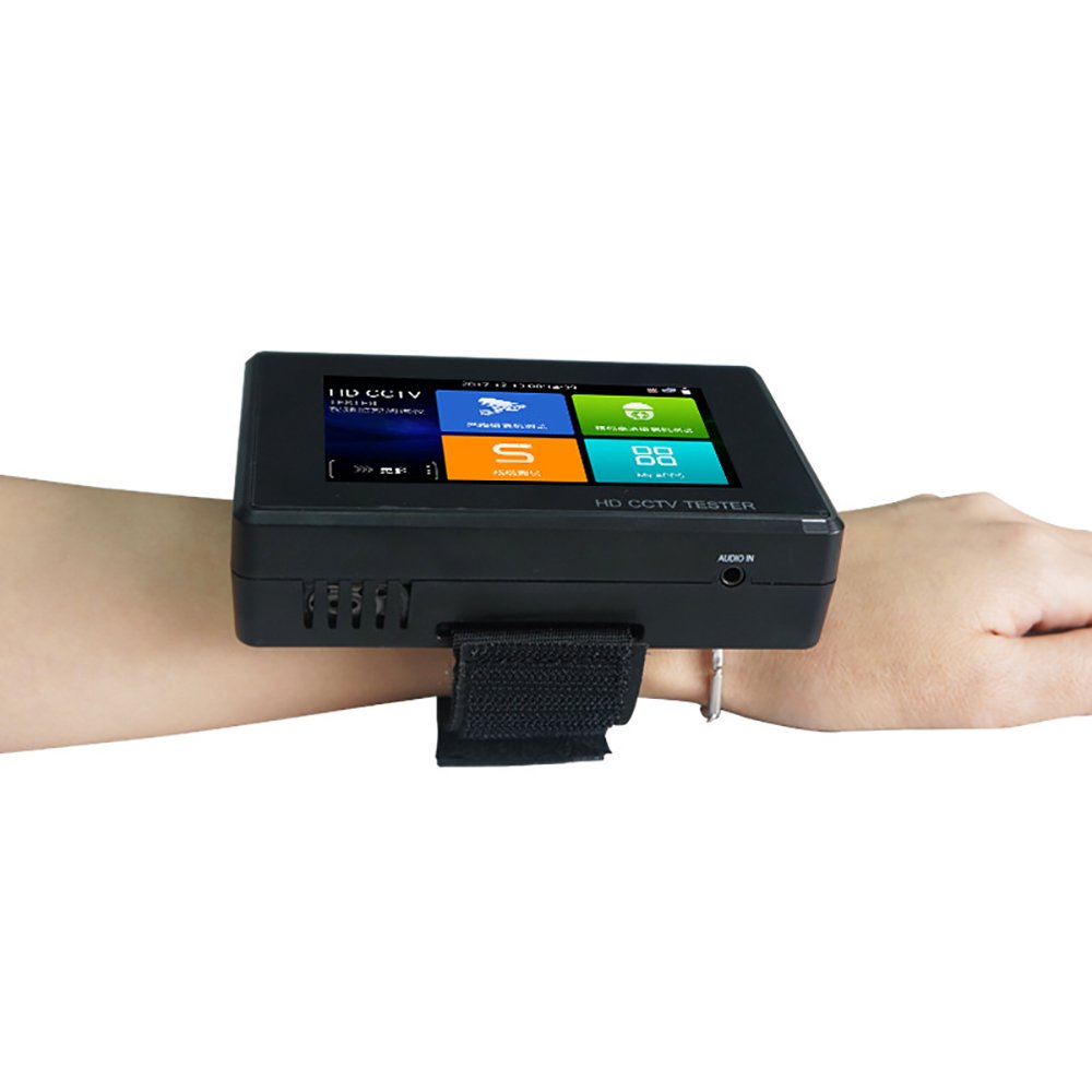 5 In 1 Cctv Tester Ipc1800Adh Plus Support 1080P 3Mp 4Mp 5 Megapixel Ahd Tvi Cvi & Cvbs Analog Camera