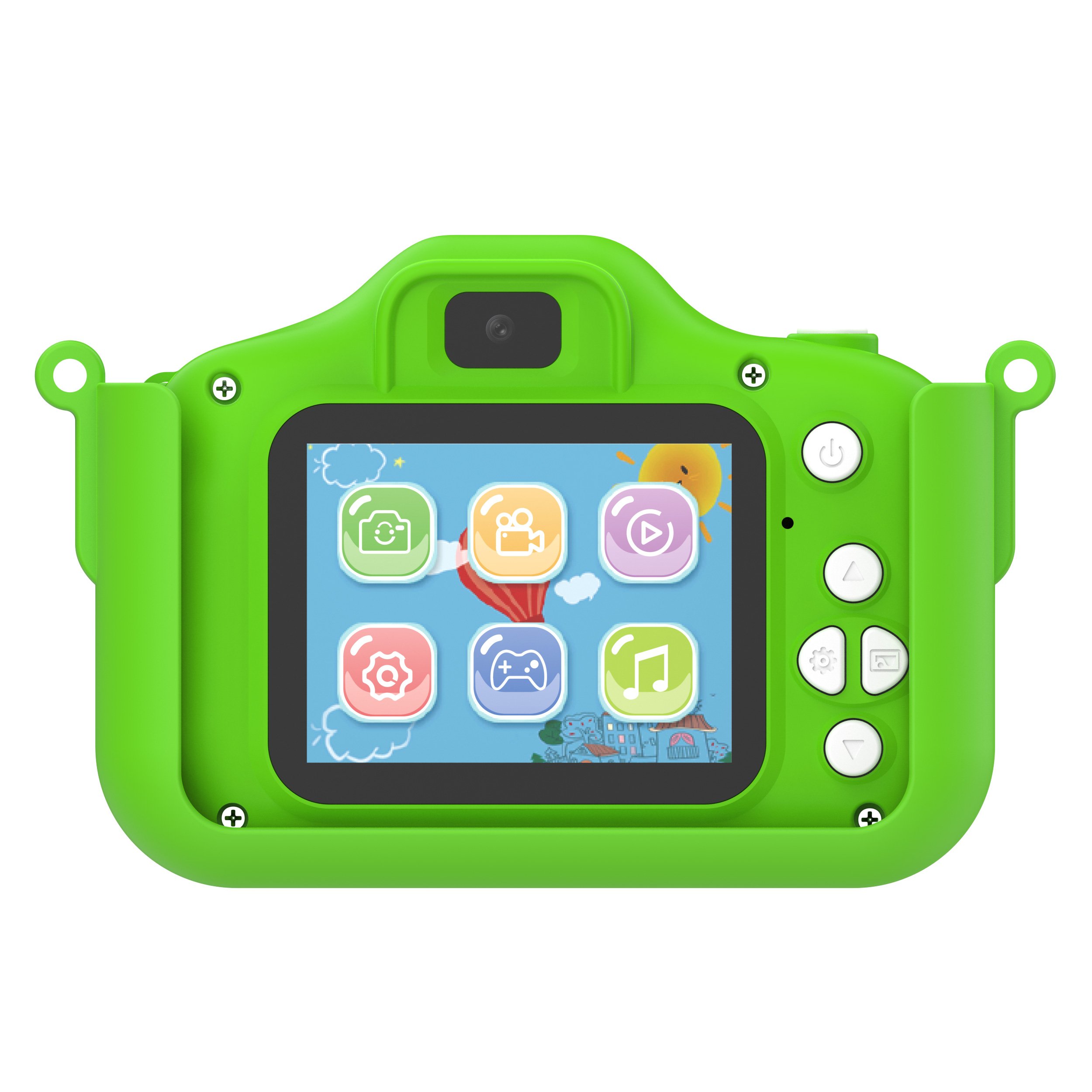48M HD dual lens Dinosaur Kids Camera Green Blue Boy Girl Birthday Gift Christmas Gift Mini Camera