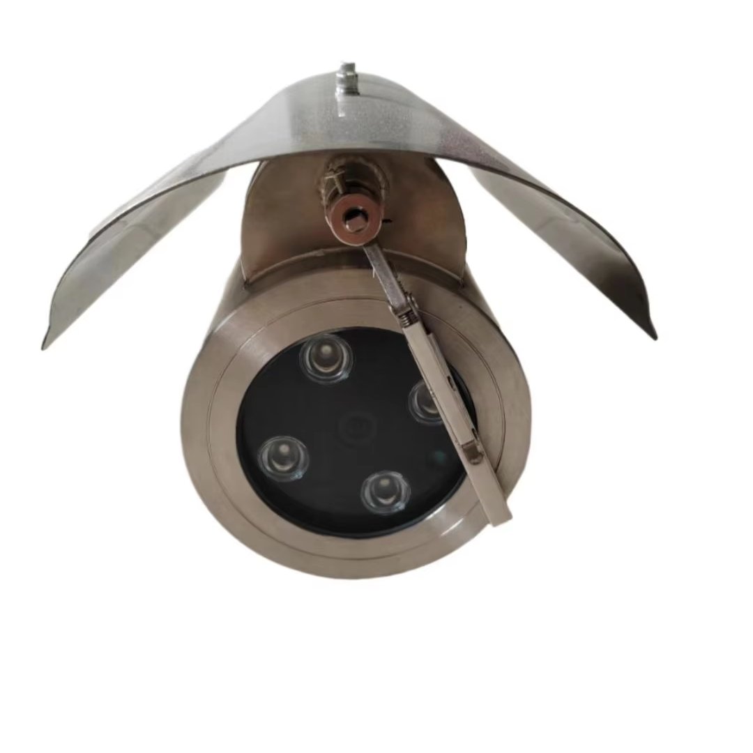 Wiper explosion-proof closed-circuit television camera 2 million 4 million explosion-proof monitoring camera 304 stainless steel