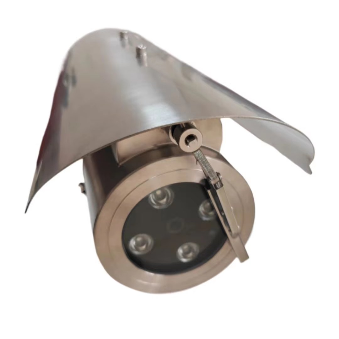 Wiper explosion-proof closed-circuit television camera 2 million 4 million explosion-proof monitoring camera 304 stainless steel
