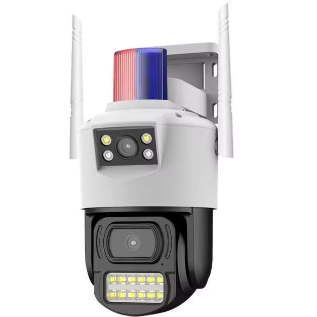 V380 PRO 4MP Dual Lens Camera Human Motion Detection Alarm Outdoor Wifi Ptz Cctv IP Network Sim Card 4G Security Camera