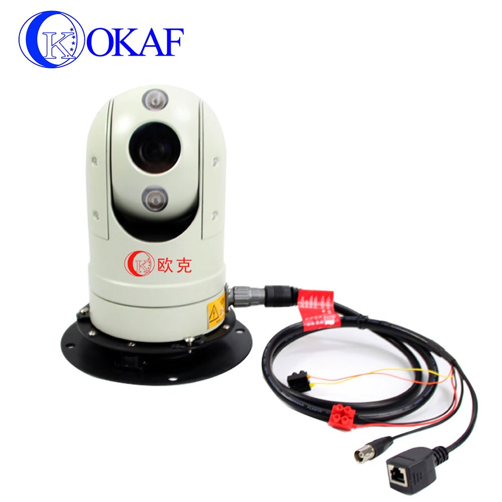 20X 30X OKAF IP/SDI/AHD/Analog CCTV Security infrared vehicle mounted car PTZ dome Camera outdoor camera