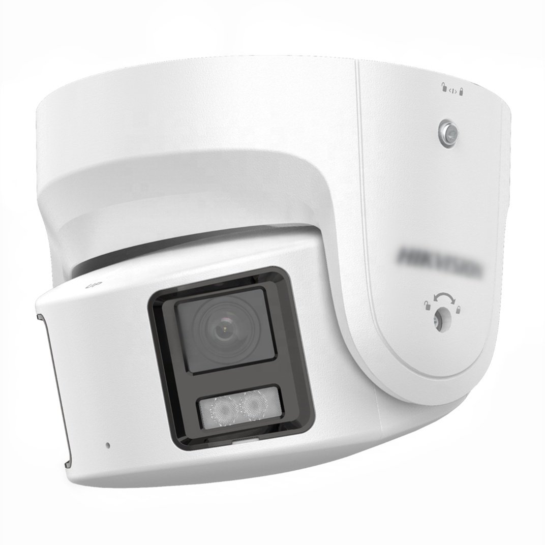 DS-2CD2387G2P-LSU/SL(4mm) HIK Dual Lens AcuSense 8MP 4K Panoramic ColorVu Fixed Turret IP Network Camera DS-2CD2387G2P-LSU/SL
