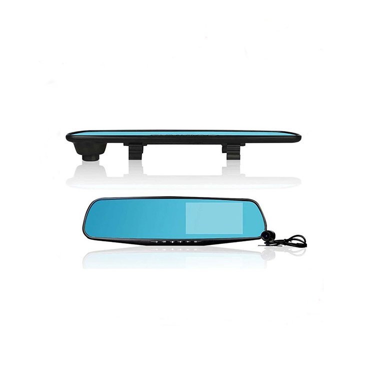 1080P HD CE certification 4.3 Inch Car Black Box Dual Lens Video Recorder Dash Cam Rearview Mirror Car Camera